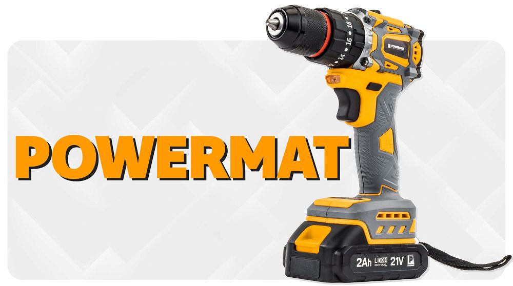 Aku vrtačka Powermat PM-WA-21V-2M – detail těla nářadí