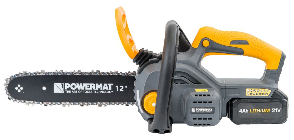 Akumulátorová pila Powermat PM-MPA-4AHM – detail řetězu