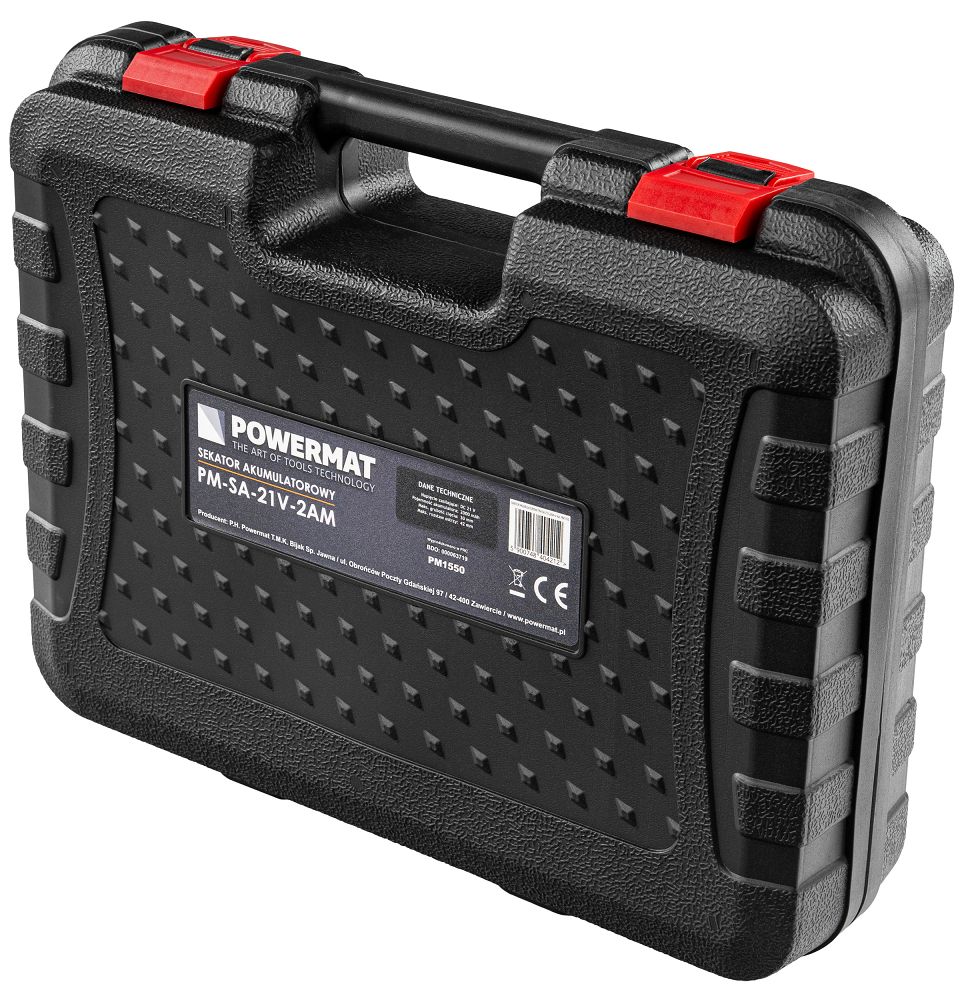 Akumulátorový nůžkový sekátor Powermat PM-SA-21V-2AM – přesné řezání větví