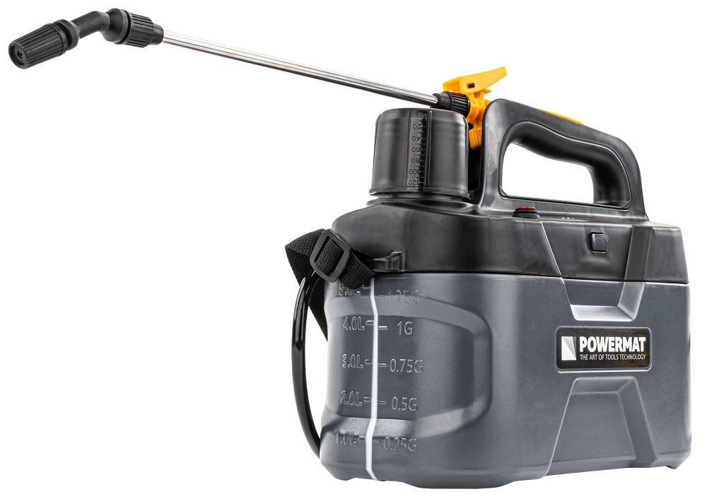 Akumulátorový postřikovač Powermat PM-OA-5KA – lance a hadice