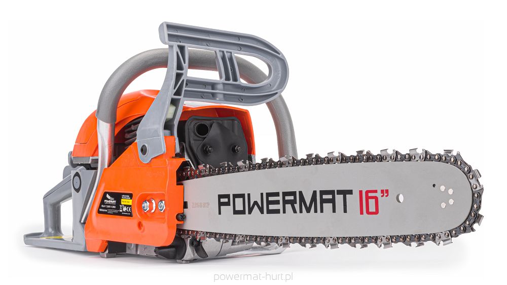 Benzínová etězová pila Powermat PM-HR-7020 – celkový pohled
