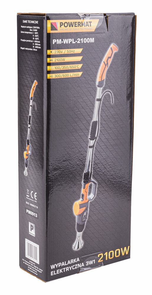 Opalovací pistole Powermat PM0913 – originální balení
