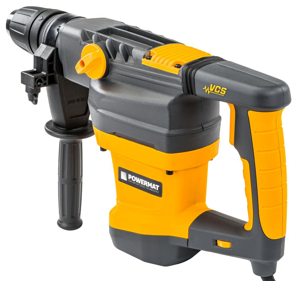 Bourací kladivo Powermat PM-MU-2800TN — upínání SDS-MAX