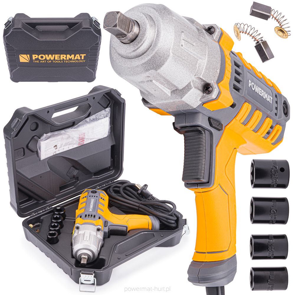 Powermat PM-EKU-2100M rázový utahovák celkový pohled