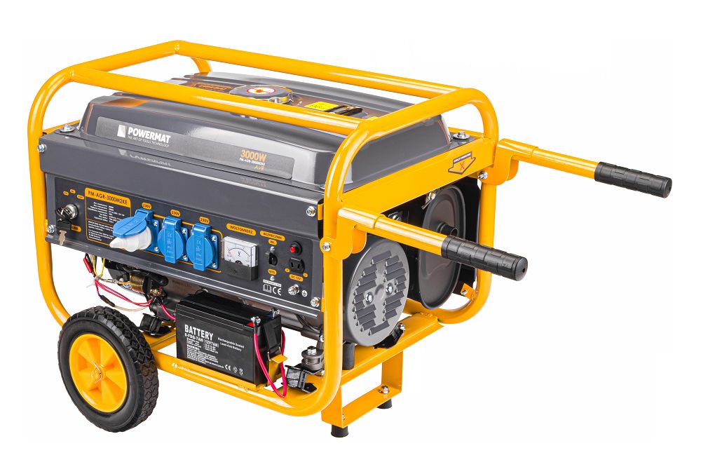 Elektrocentrála Powermat PM-AGR-3000M2KE – benzínový motor