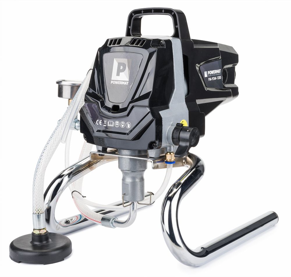 Hydrodynamický malířský agregát Powermat PM-PDM-1200 – detail hadice