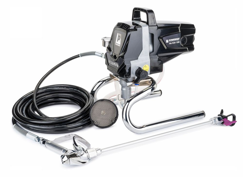 Hydrodynamický malířský agregát Powermat PM-PDM-1200 – pistole s tryskou