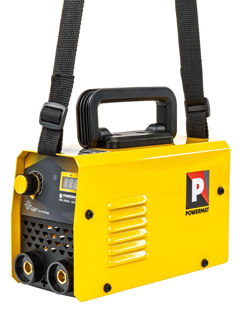 Invertorová svářečka Powermat PM-MMA-140L — obsah balení
