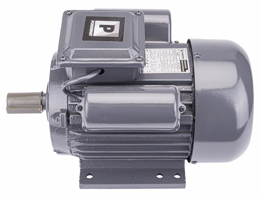 Jednofázový elektrický motor Powermat PM0848 – hřídel s drážkou pro pero