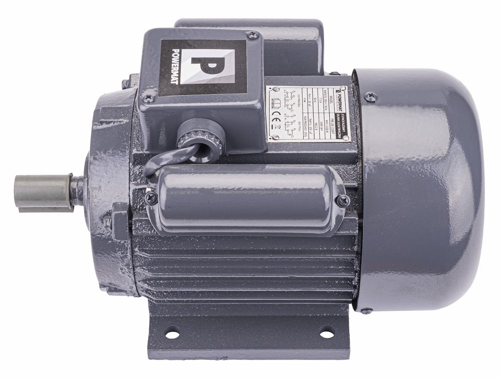 Elektromotor Powermat PM-JSE-1500T – hřídel a klín