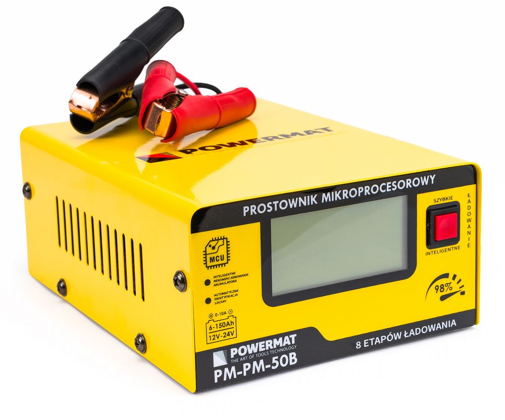 Nabíječka Powermat PM-PM-50B – svorky a kabeláž