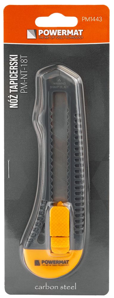 Nůž na tapety Powermat PM-NT-18T – blokace ostří