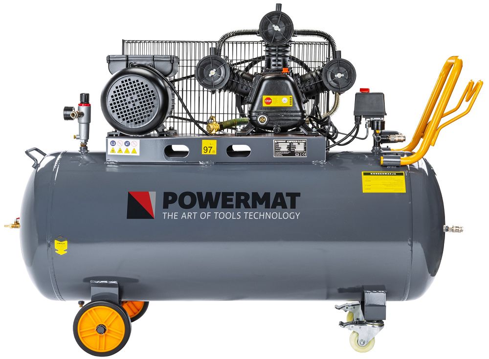 Powermat PM-KO-200T-230V – agregát a hlava kompresoru