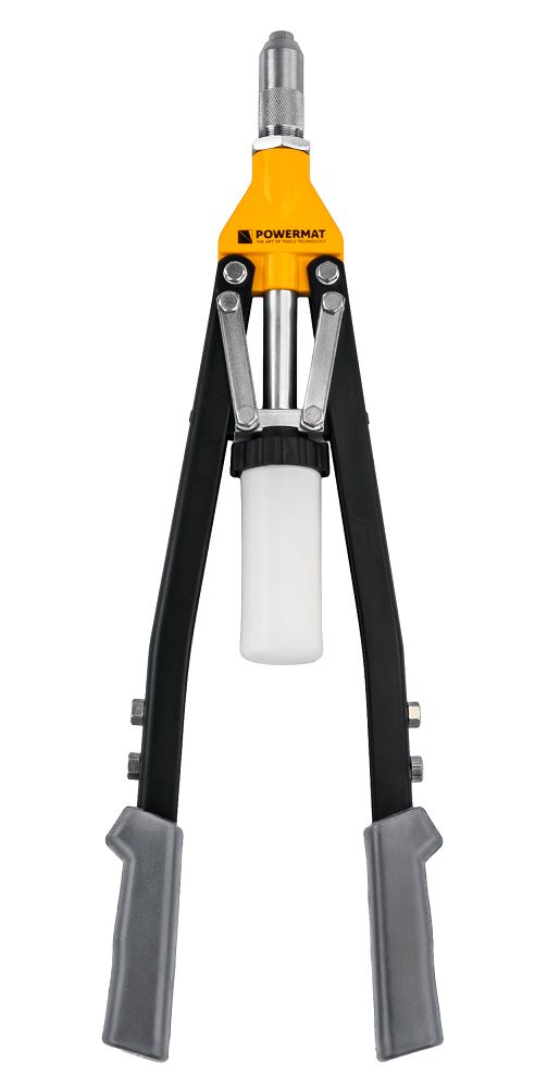 Páková ruční nýtovačka Powermat PM-NIR-525T — detail čelisti