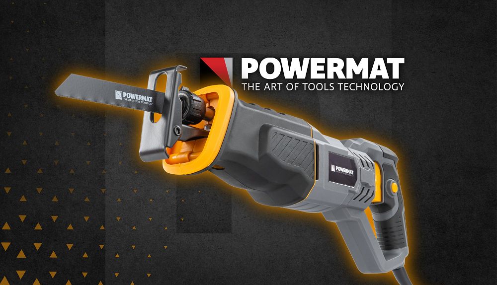 Pila šavlová Powermat PM-PSZ-1800TN — boční pohled