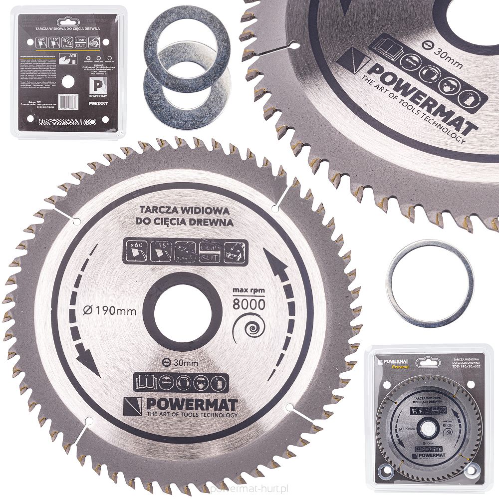 Pilový kotouč Powermat PM0887 – celkový pohled