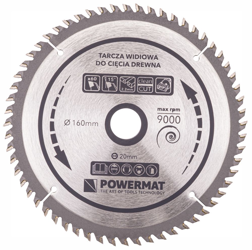 Pilový kotouč Powermat PM0881 – řezání dřeva