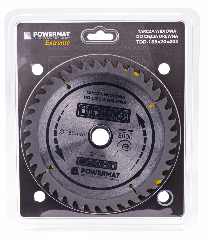 Pilový kotouč Powermat PM0883 – detail zubů