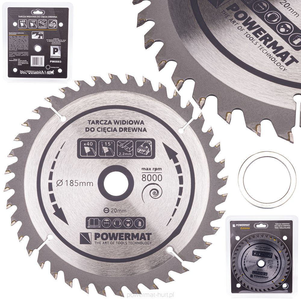 Pilový kotouč Powermat PM0883 – celkový pohled
