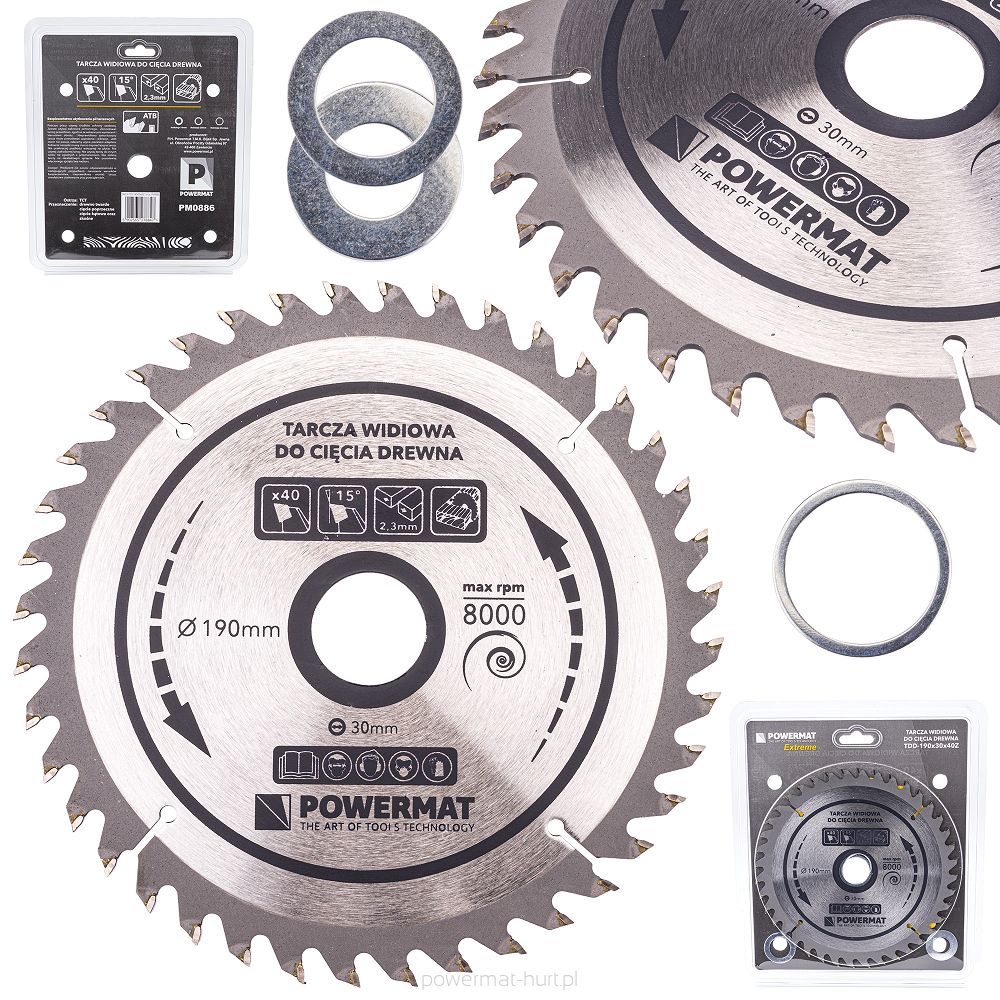 Pilový kotouč Powermat PM0886 – celkový pohled