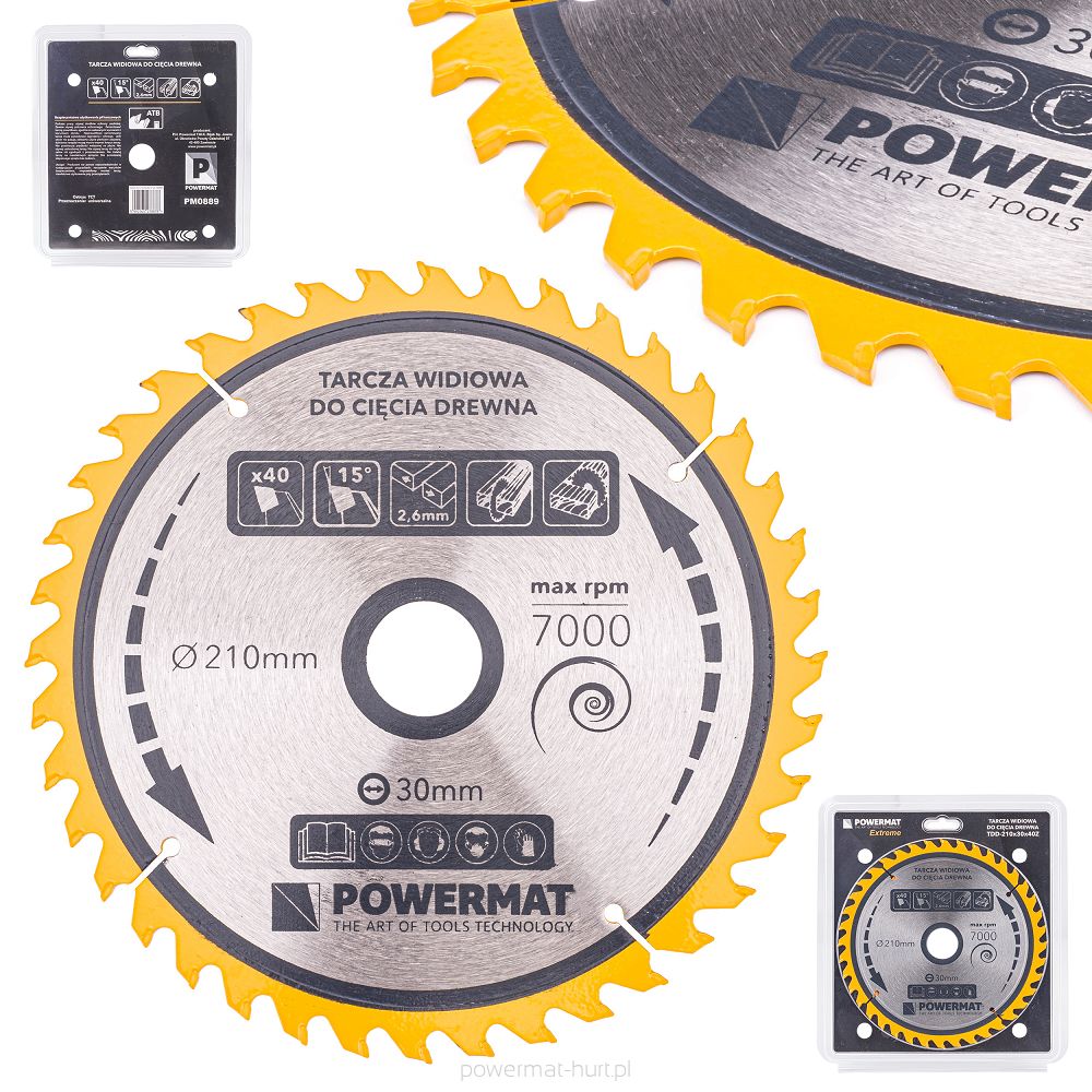 Pilový kotouč Powermat PM0889 – celkový pohled