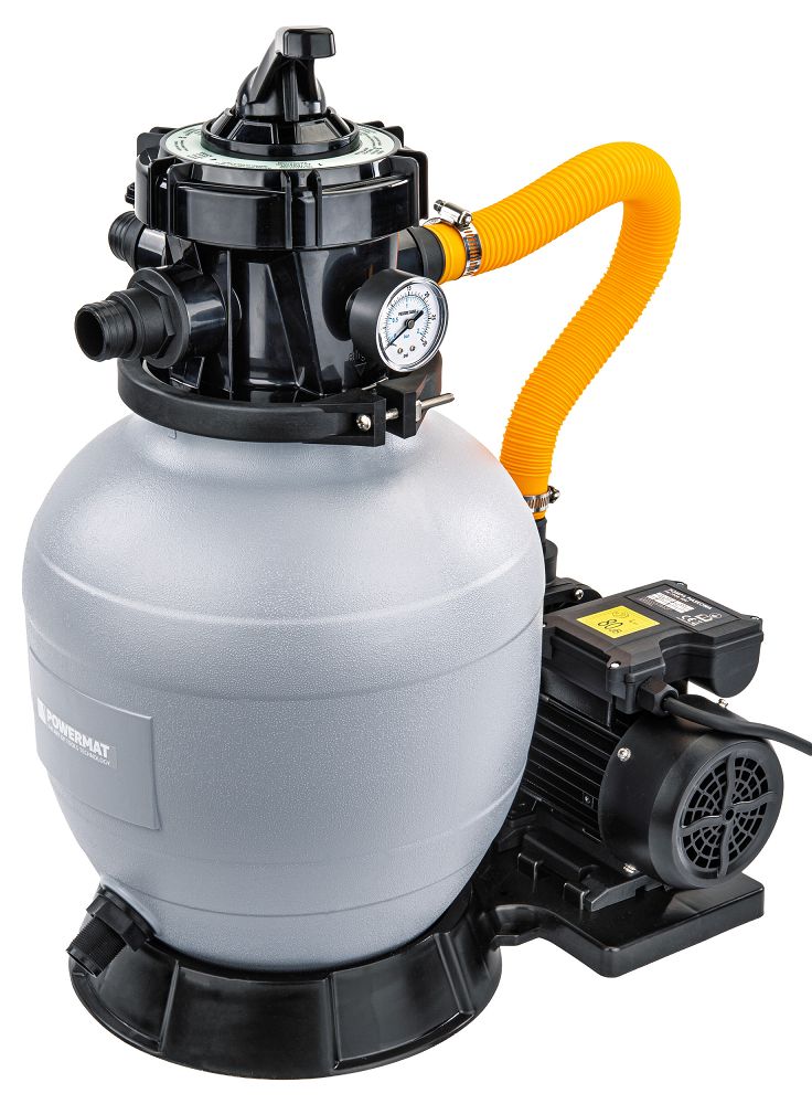 Písková filtrační pumpa Powermat PM-PPDB-550J – obsah balení