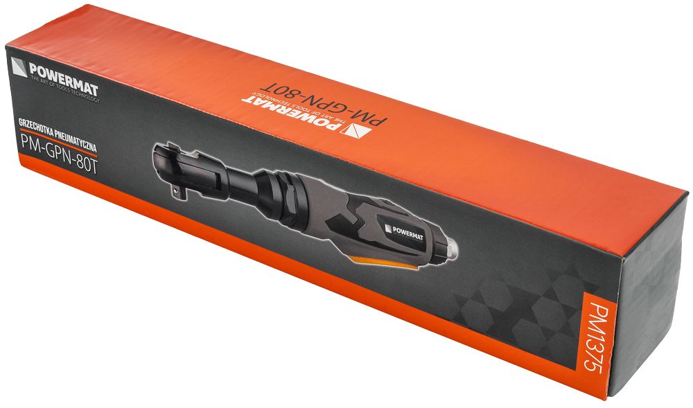 Pneumatická ráčna Powermat PM-GPN-80T – pohon a přípojka