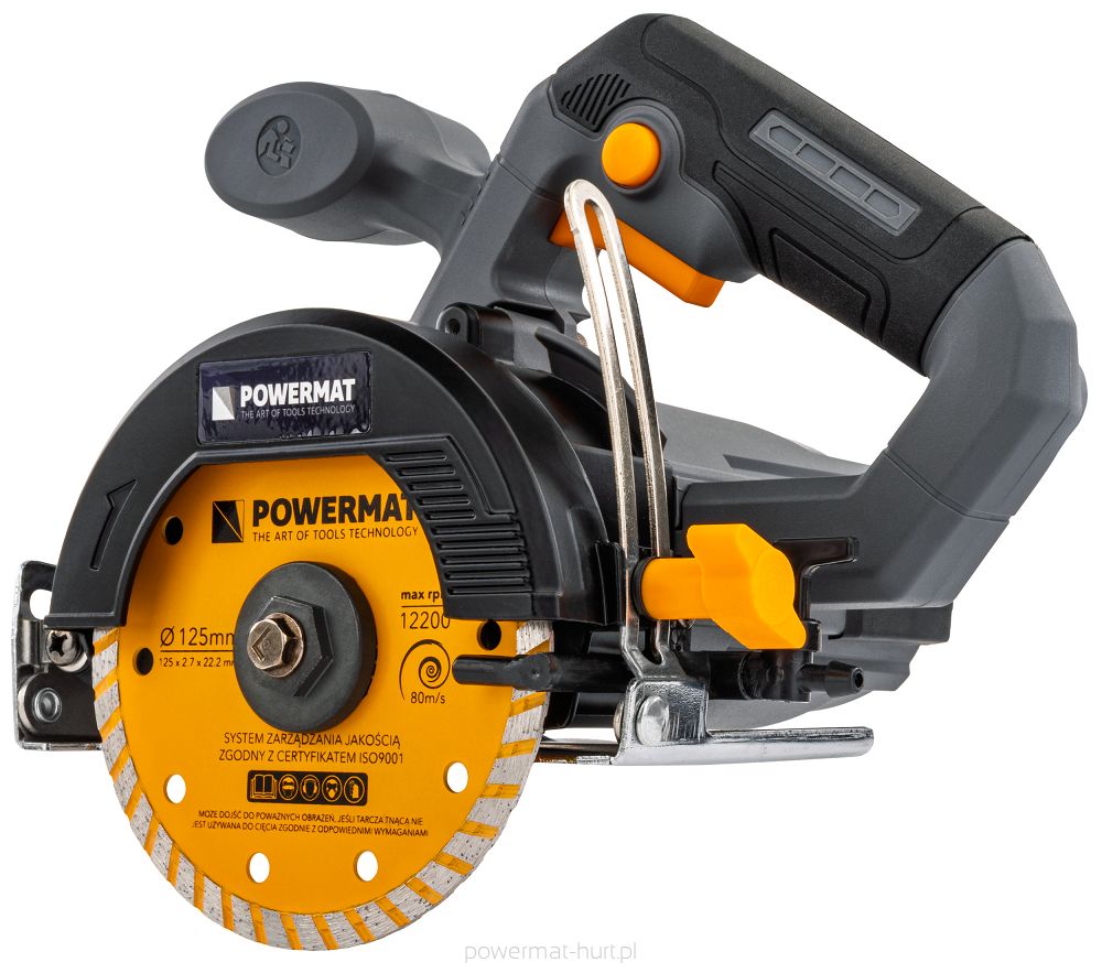 Řezačka na dlažbu Powermat PM-PDG-1400T – celkový pohled