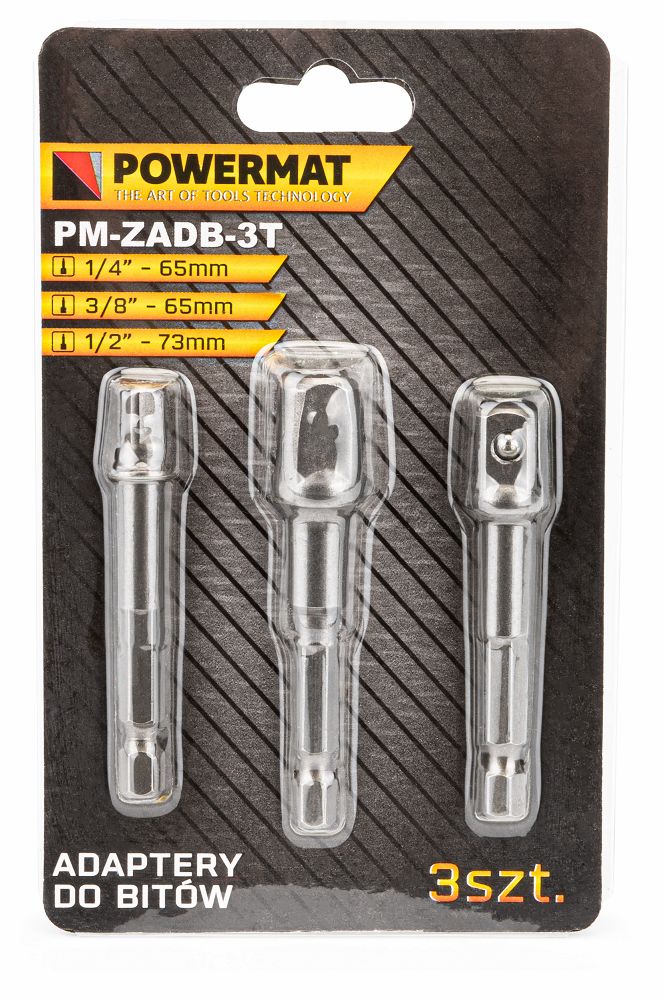 Sada 3 adaptérů HEX PM-ZADB-3T – detail adaptéru
