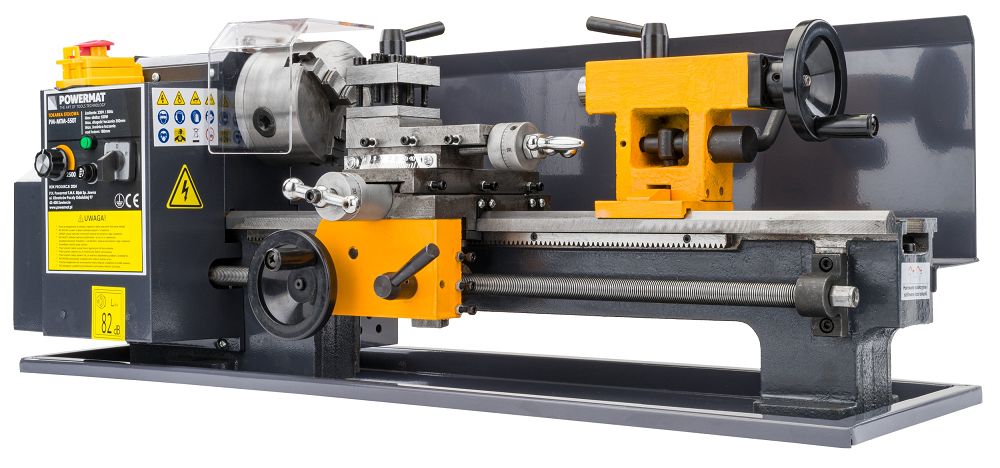 Powermat PM-MTM-550T – detail sklíčidla a vřetene
