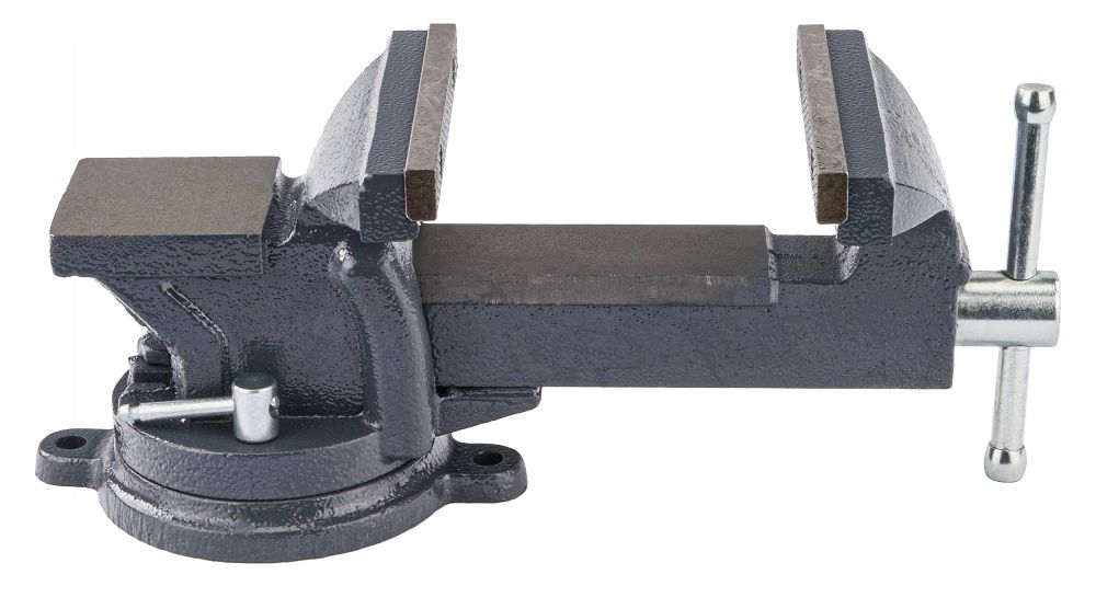 Svěrák otočný 125 mm Powermat PM-IS-125T — otočná základna 360°