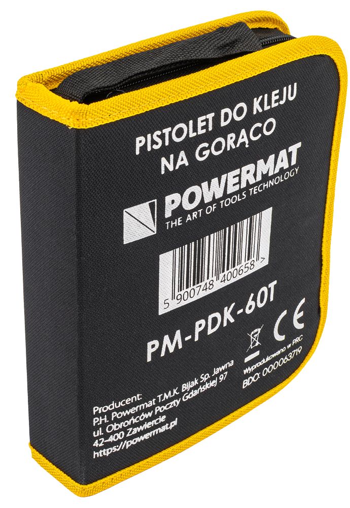 Tavná pistole Powermat PM-PDK-60T — detail trysky