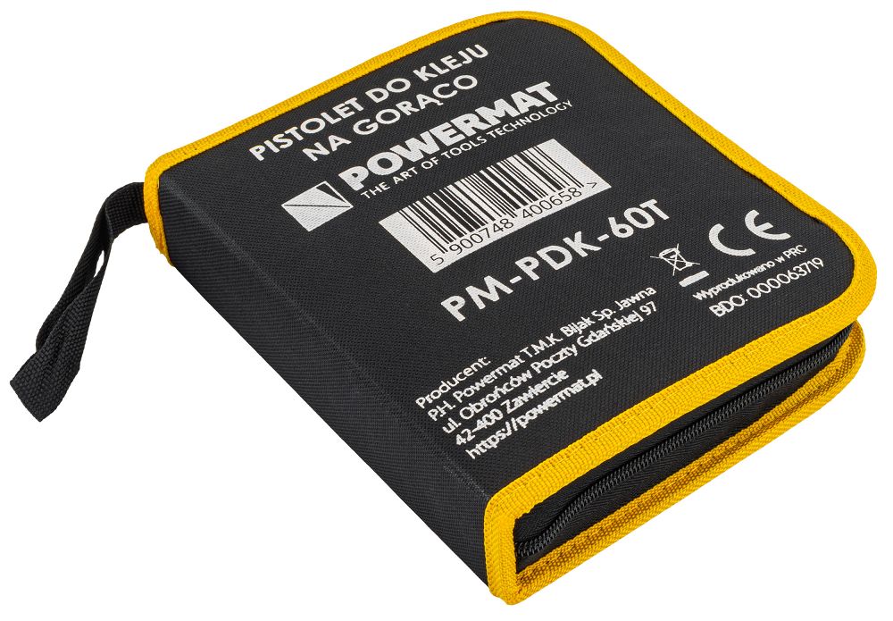 Tavná pistole Powermat PM-PDK-60T — obsah balení
