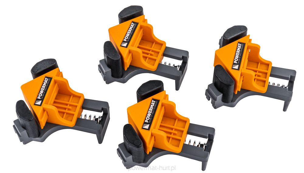 Úhelníkový svěrkový set Powermat PM-SNK-522T – celkový pohled na sadu