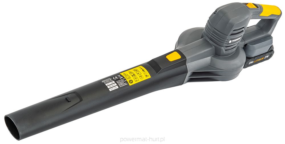 Akumulátorová foukačka Powermat PM-ADDL-20C – celkový pohled