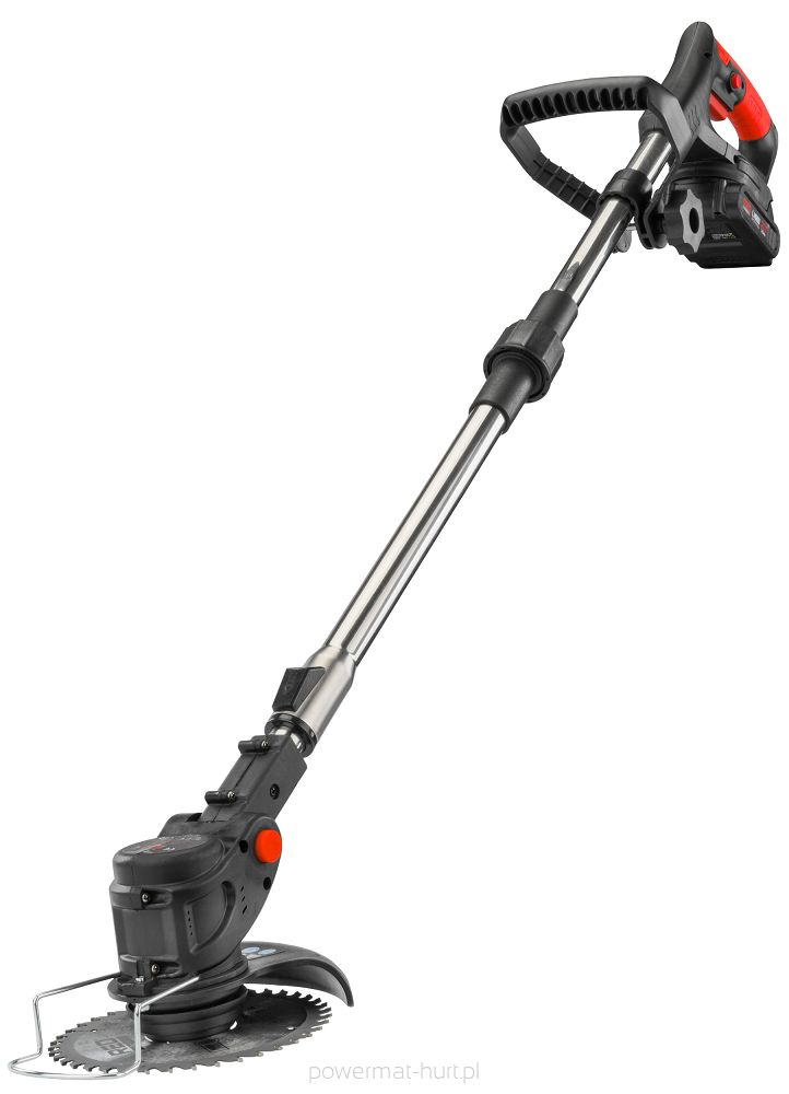 Akumulátorová kosa Powermat RTPKA0104 – celkový pohled