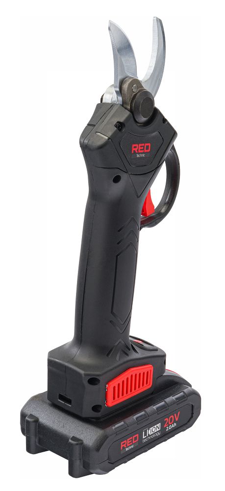 Akumulátorový sekátor Powermat RTSA0063 – detail vložení baterie