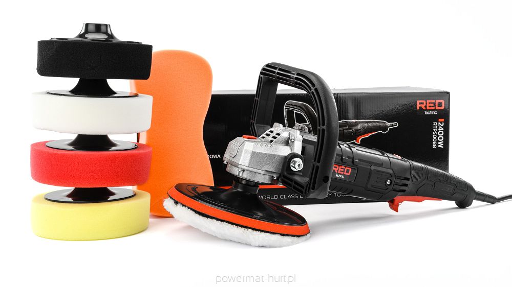 Automobilová leštička Powermat RTPS0088 – celkový pohled