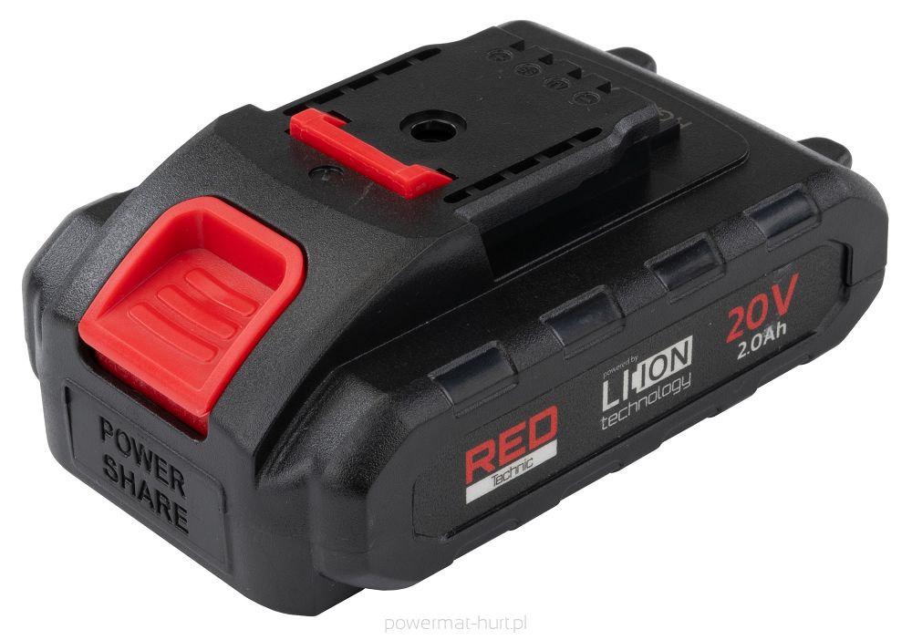 Baterie pro zahradní nůžky RTSA0063-BT – pohled zepředu