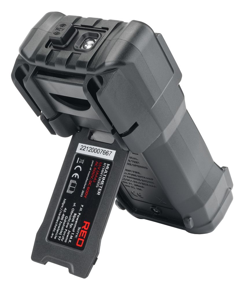 Digitální multimetr Red Technic RTMMT0005 – otočný přepínač funkcí