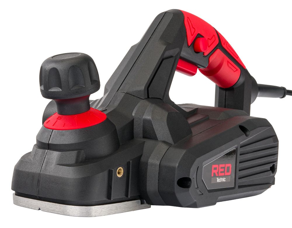 Elektrický hoblík RED TECHNIC RTSE0041 — regulace hloubky