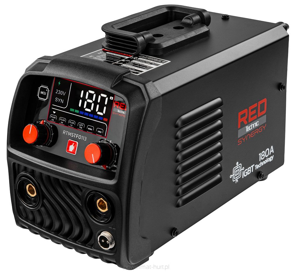 Invertorový svářecí stroj Powermat RTMSTF0113 – LCD displej