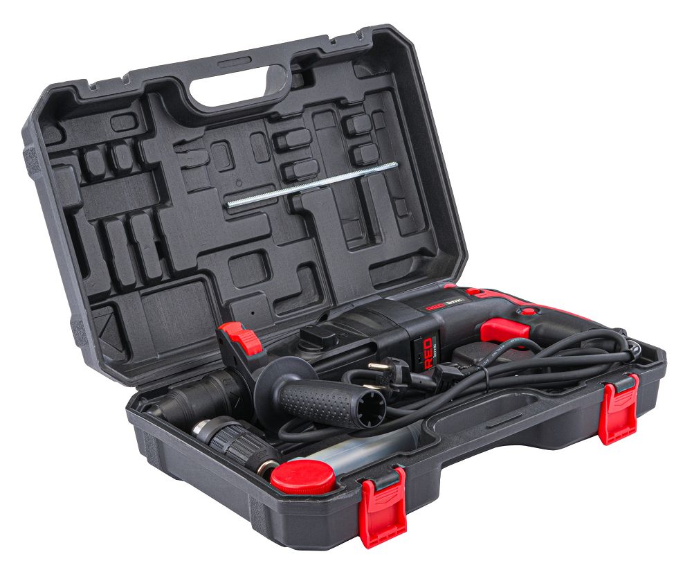 Kombinované kladivo RED TECHNIC RTMWU0094 – ergonomie ovládání