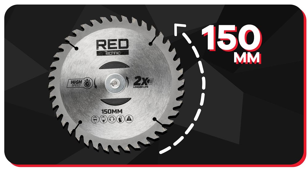 Kotouč pro vyžínač RTPKA0104-TT – řezná hrana z tvrzené oceli