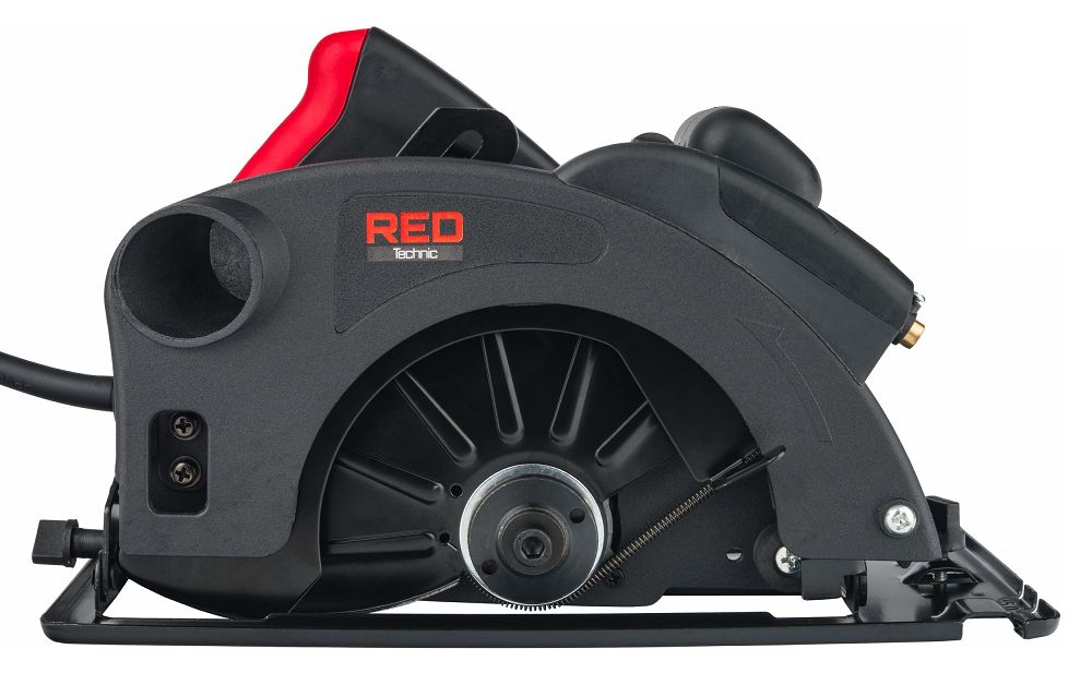 Kotoučová pila RED TECHNIC RTRPT0006 — boční pohled