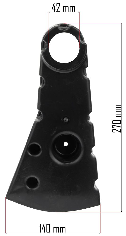 Kryt řemene Powermat PM-KSS-6S-OP – rozměry a detail