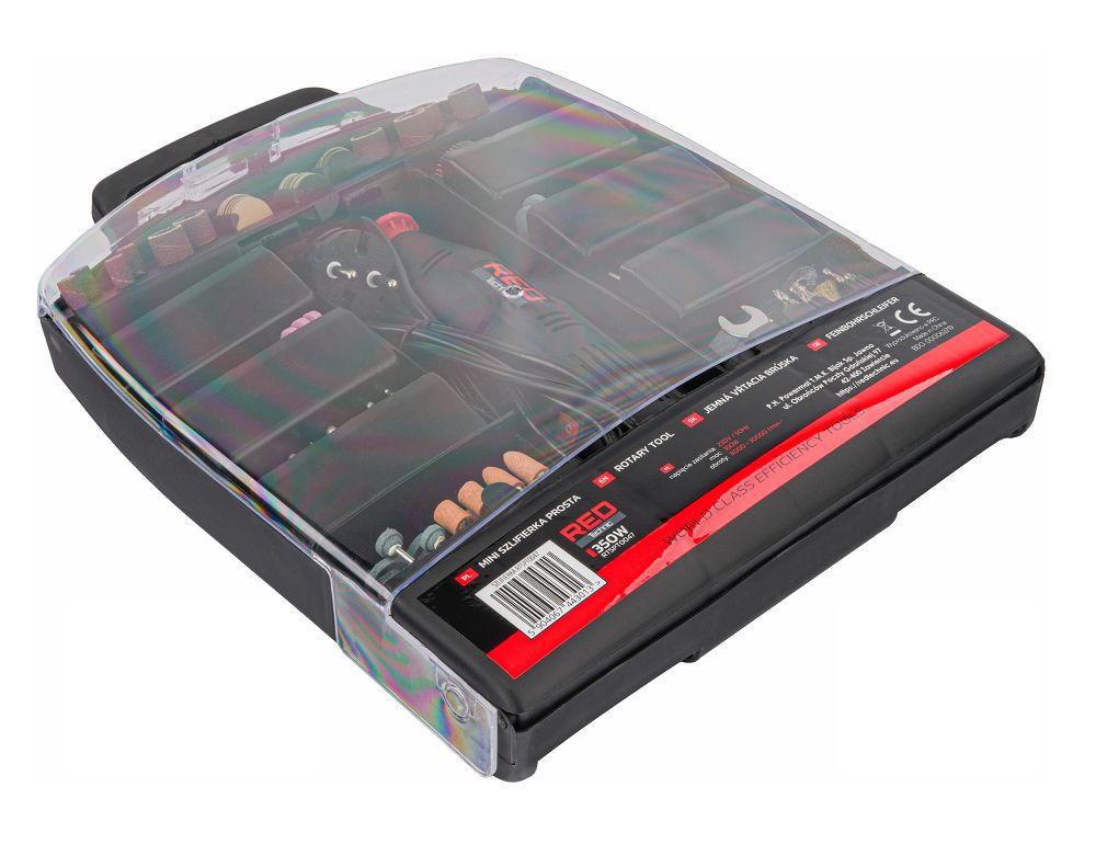 Mini přímá bruska Powermat RTSPT0047 — flexibilní hřídel