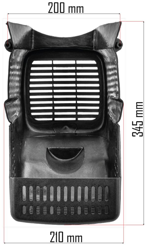 Ochranný kryt Powermat PM-KO-24T-50T – rozměry a montáž