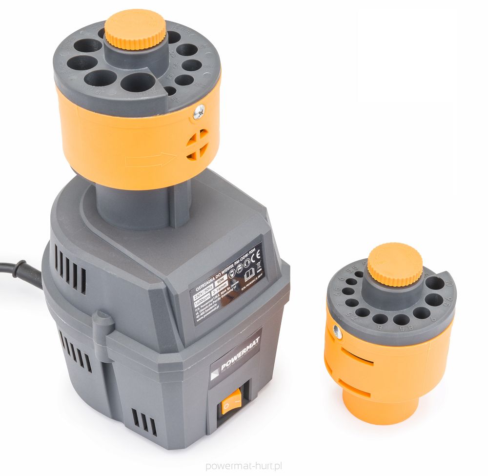 Ostřička na vrtáky Powermat PM-ODW-90M – celkový pohled