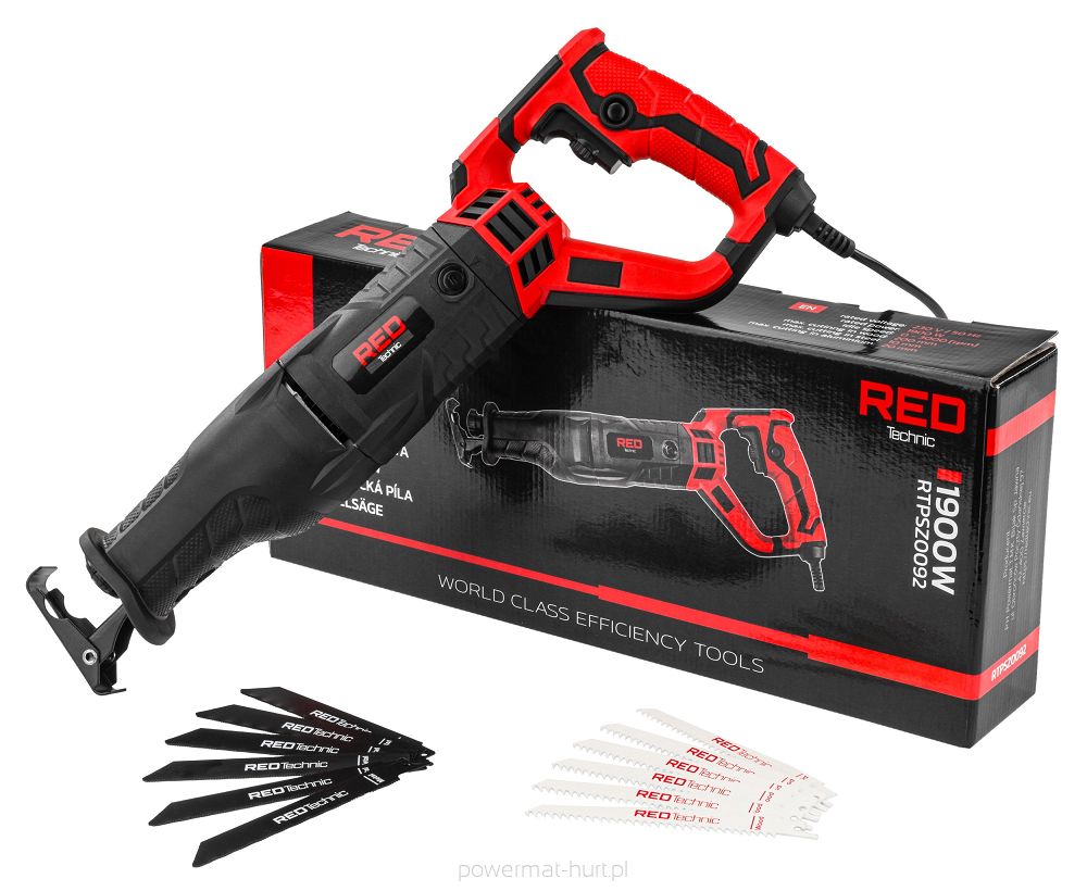 Pila šavlová Powermat RTPSZ0092 – celkový pohled